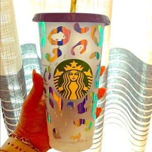Starbucks confetti cup